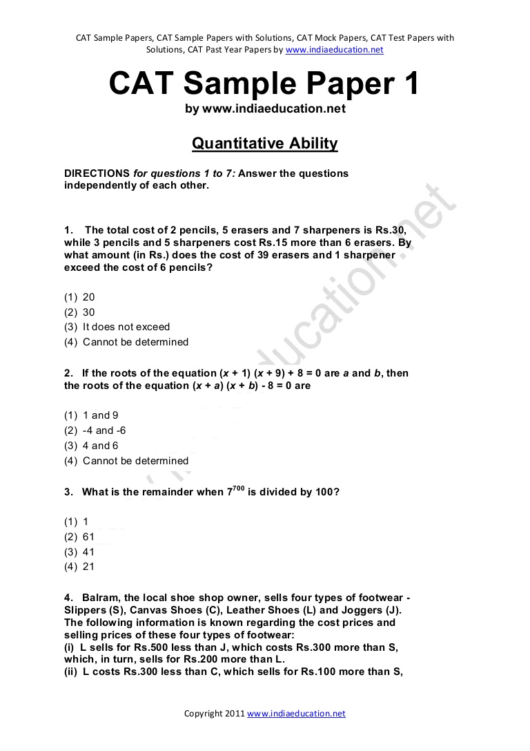 college admission test pdf